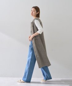 YECCA VECCA ツイードジレジャンスカ