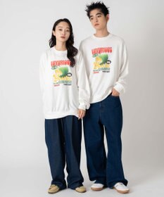 WEGO 【ユニセックス着用ITEM/SMLサイズ展開】アソートグラフィックプルオーバー（2）