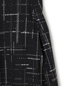 23区 【洗える】モノクロトーンプリント ワンピース