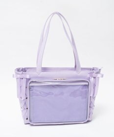 WEGO 【痛バ＆推し活グッズ】レースアップフレーム痛バッグS【一部店舗限定】