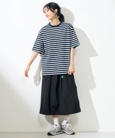 SHARE PARK MENS 【UNISEX】UVカット ボーダーロゴTシャツ