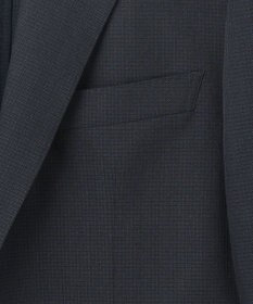 GOTAIRIKU 圧倒的清涼感・８つの夏機能【接触冷感/通気性/軽量/撥水…等】クールドッツ セットアップジャケット_ヘリンボーンプリント（25年モデル）