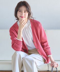ANY SIS 【洗える】彩色兼美 カーディガン