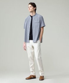 J.PRESS MEN 【ウォッシャブル可】コンフォートストレッチリネン スラックス