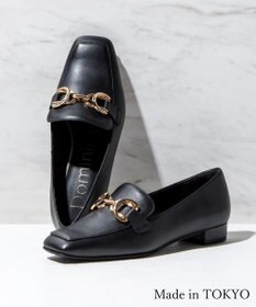 Dominic3 ダブルリング レザーローファー