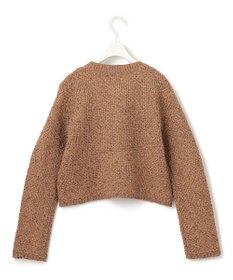 ICB 【洗える】スエードテープヤーン プルオーバー