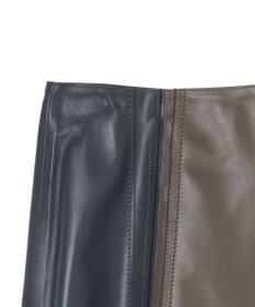 JOSEPH オーバーレイナッパ　レザースカート