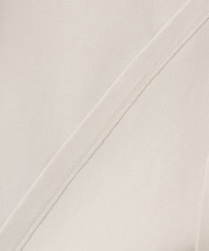 23区 L 【洗える】スカーフプリントコンビ スリーブデザイン カットソー