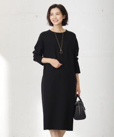 J.PRESS LADIES 【洗える】VIS/PE MILANO ニット ワンピース