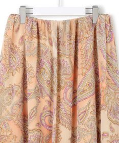 23区 S 【洗える】Erica クレープペイズリープリント スカート