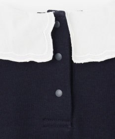 ANY KIDS 襟 刺繍 カットソー