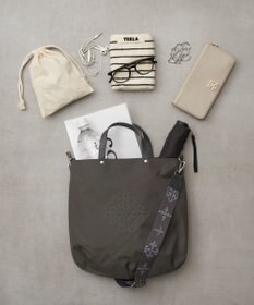 russet 《トートバッグ人気NO.1モデル》スリム2WAYトートバッグ <ナイロン>(CE-1404-WEB)