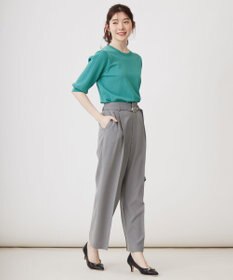 ANY SIS S 【接触冷感 ・UVケア】シアースリーブ ニット