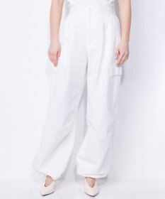 NAVE 【ReNave・セットアップ可/洗える】コットンリネンカルゼ  カーゴパンツ