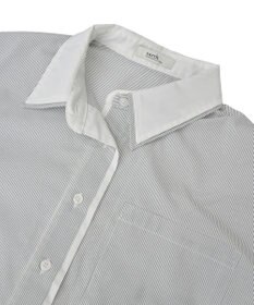 earth music&ecology レイヤードストライプシャツ