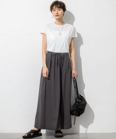 23区 【汗じみ防止/速乾性】フレンチスリーブ  IT Tシャツ