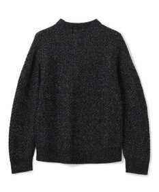 JOSEPH HOMME メランジヘリンボンストライプ　ケーブルニット