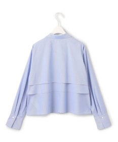 ICB 【洗える】 クリーンブロード クロップドブラウス