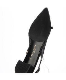 MODE ET JACOMO <MODE ET JACOMO>リボンモチーフチュールバックベルト