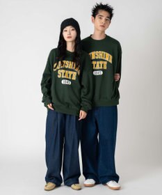 WEGO 【ユニセックス着用ITEM/SMLサイズ展開】アソートグラフィックプルオーバー