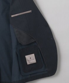 GOTAIRIKU 圧倒的清涼感・８つの夏機能【接触冷感/通気性/軽量/撥水…等】クールドッツ セットアップジャケット_ヘリンボーンプリント（25年モデル）