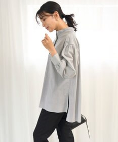 UNFILO 【新色追加】ボリュームスリーブ ブラウス