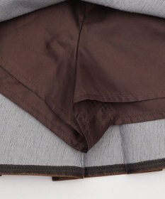 WEGO 【XS～Mサイズ】ヴィンテージライクPUプリーツスカパン