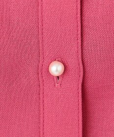 ANY SIS 【接触冷感・UVカット・速乾】スムージーポリエステル 2WAY ブラウス