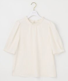 ANY SIS 【洗える】シアーストライプ ブラウス