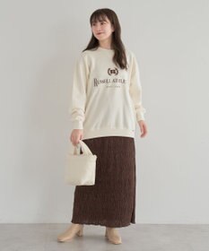 Green Parks ■ＲＵＳＳＥＬＬ　ロゴ刺繍スウェット