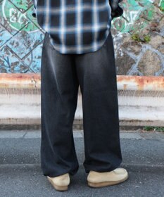 WEGO スーパーバギーダメージデニムパンツ