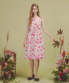 TOCCA 【洗える・消臭】SCARLET MALLOW ドレス