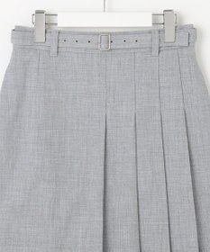 23区GOLF 【WOMEN】ベルト付き プリーツスカート