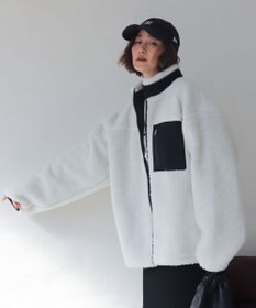 WEGO 【2025年秋冬新作アイテム/ユニセックス着用ITEM/SMLサイズ展開】ボアブルゾン