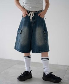 WEGO ドロストカーゴハーフパンツ