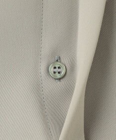 ICB 【UVカット・防シワ・洗える】ライトダブルクロス バンドカラーブラウス