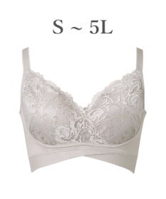 BRADELIS New York 【BRADELIS NewYork peace ブラデリス】ハートのキャッチャーカップで格上げフィットブラ24 補正 ブラジャー ノンワイヤーで楽に美バスト DB124301
