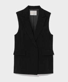 GRACE CONTINENTAL トリアセテーラードジレ