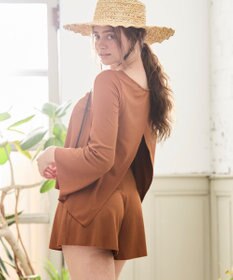 San-ai Resort（三愛水着楽園） 【SALE】水陸両用　トップス・ショートパンツセット　9M・11L　【San-ai Resort（サンアイリゾート）】