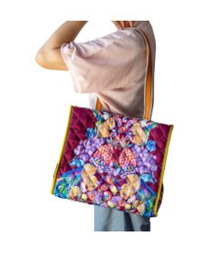 tsumori chisato CARRY tcアニマルキルト トートバッグ