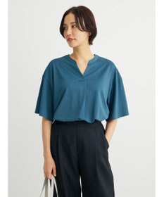 Green Parks BEST PRICE  スキッパー５分袖ブラウソー