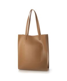 UNBILLION cachecache WEB限定シンセティックレザーフロントポケットトート