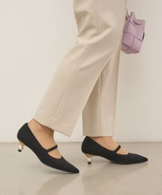 steppi 【洗える/撥水】パールヒール パンプス