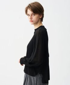 uncrave シアーハイツイストリブ ドルマントップス