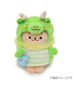 Mother garden しろたん ついてきちゃうしろたん マスコット 着せ替え服 干支 辰