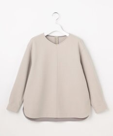 J.PRESS LADIES S メルトンジャージー Vネック カットソー