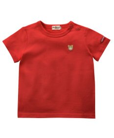 MIKI HOUSE HOT BISCUITS 【70-120cm】【Everyday Series】ワンポイント 半袖Tシャツ