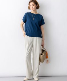 23区 【先行予約】レーヨンポリエステルストレッチ プルオーバー ニット