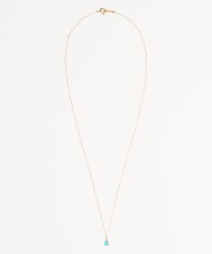 Phoebe 【K10】ジュエルラックネックレス　ターコイズ/12月誕生石/天然石/全長:40cm