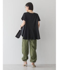 AMERICAN HOLIC フレアヘムフレンチスリーブカットプルオーバー